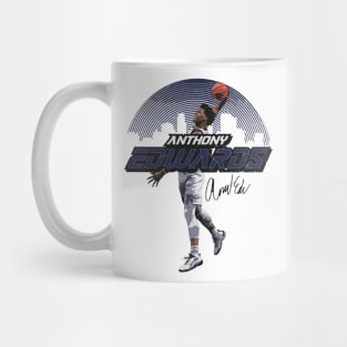 Anthony Edwards Minnesota Skyline Mug